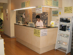 物販コーナー